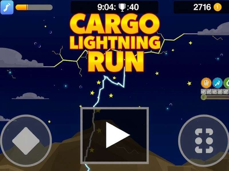 Cargo Lightning Run Gameplay Screenshot